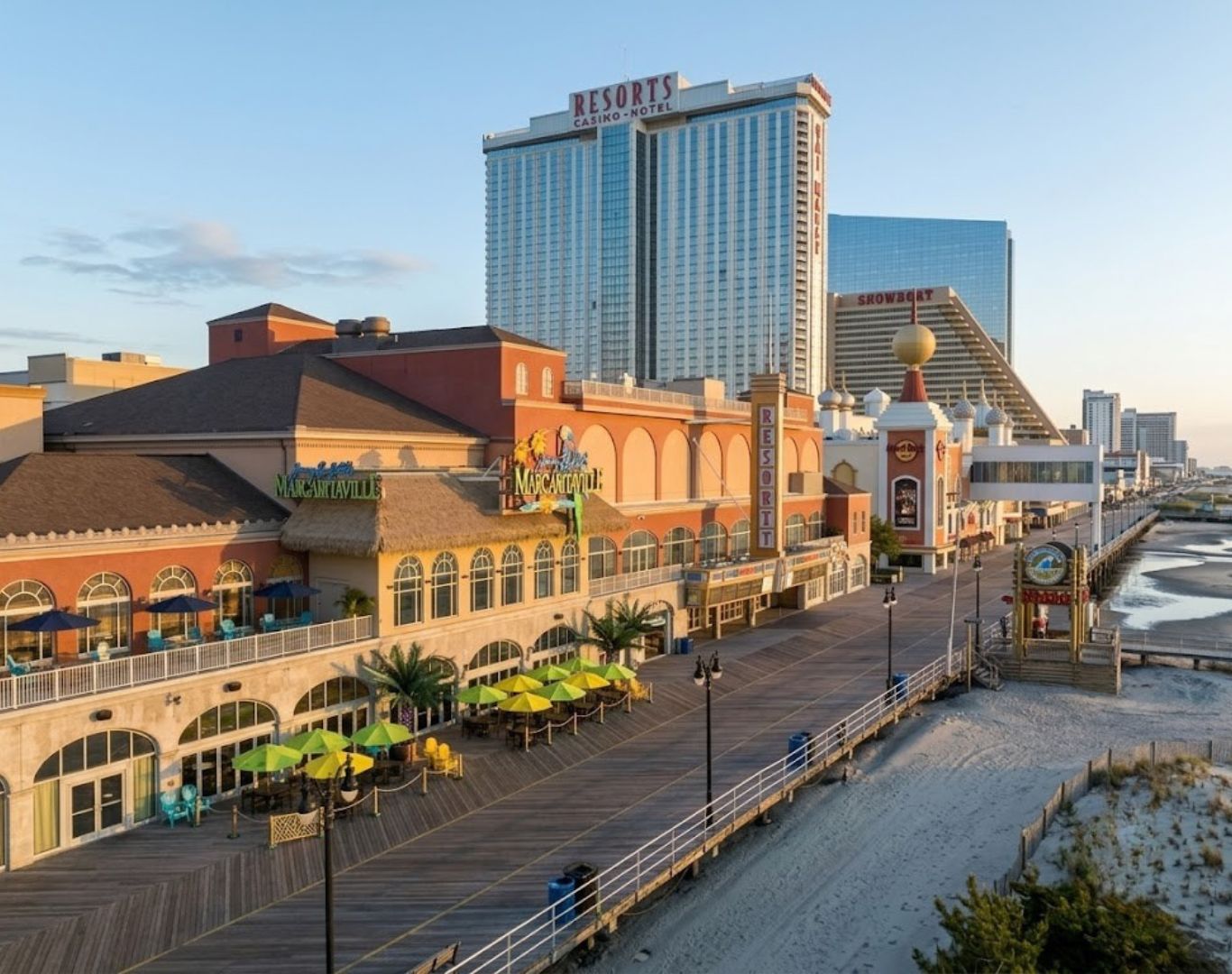 Atlantic City's boardwalk,, Atlantic County, NJ