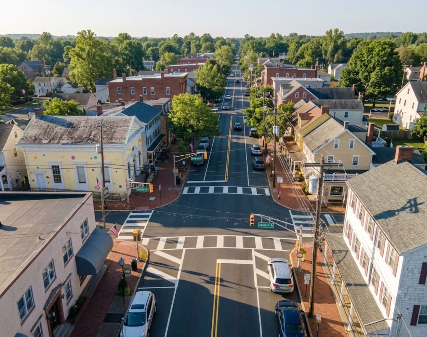 Downtown Medford at CR 541 and Union Street, Medford, NJ
