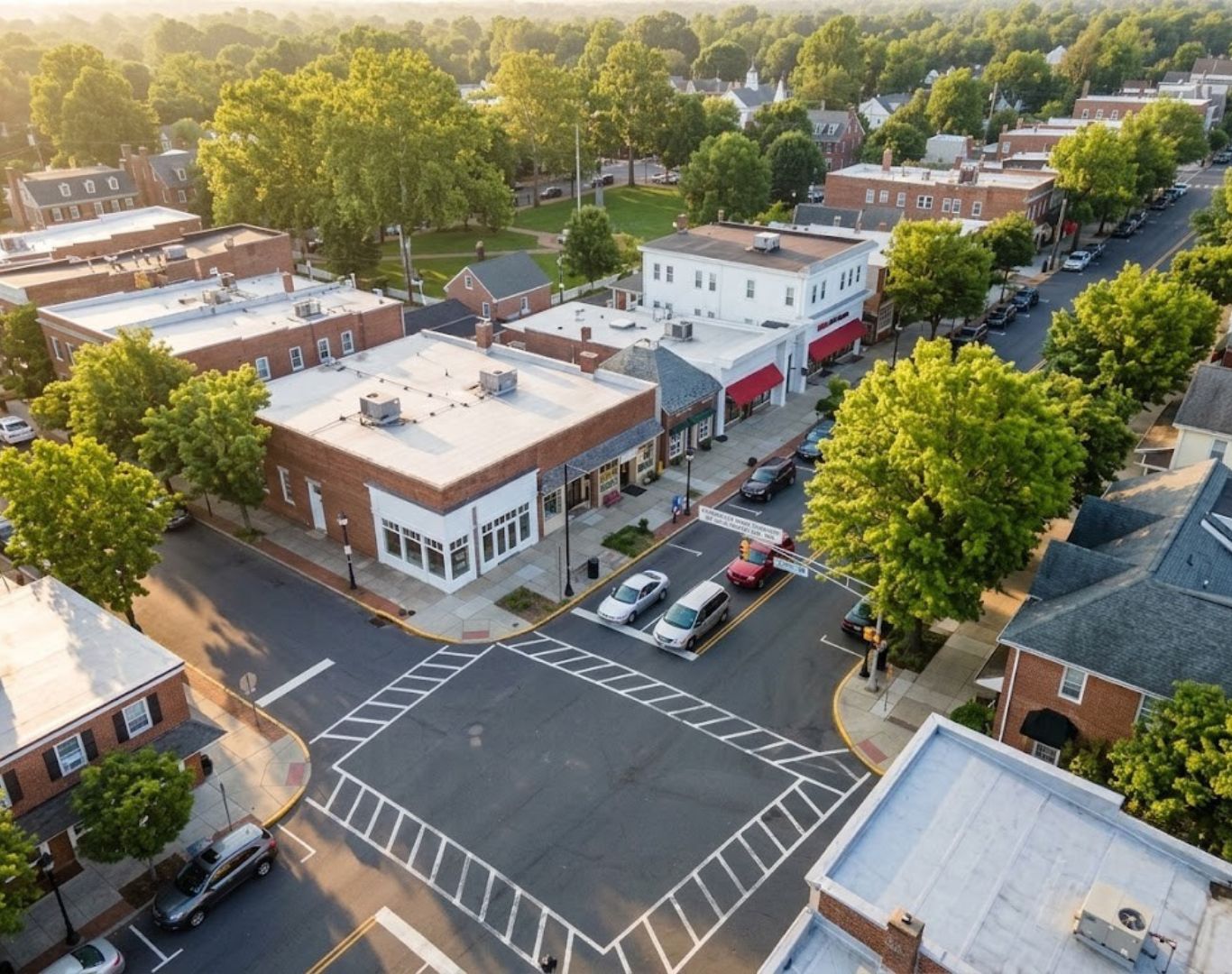 Downtown View, Haddonfield, NJ