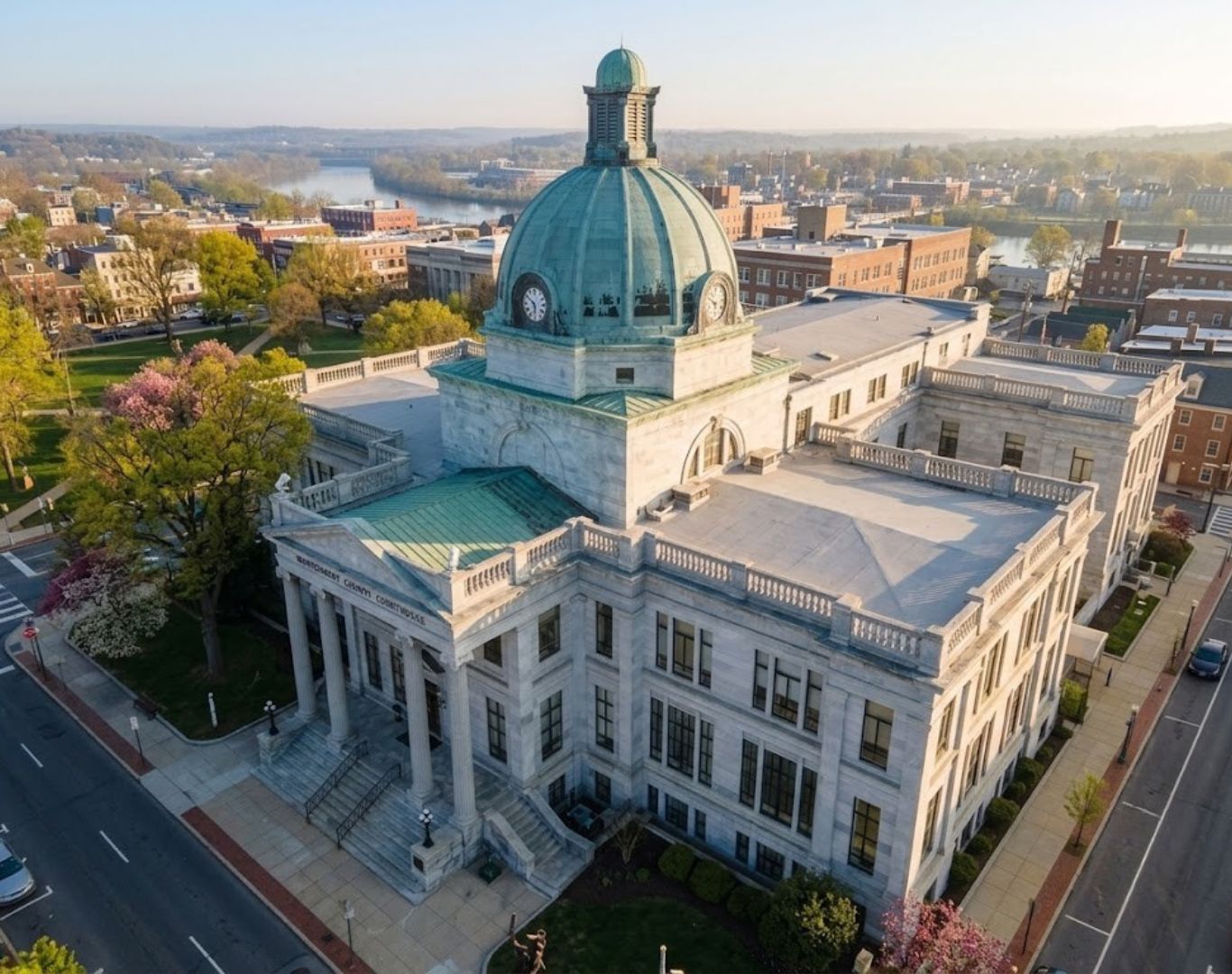 Montgomery County Courthouse, Montgomery County, PA